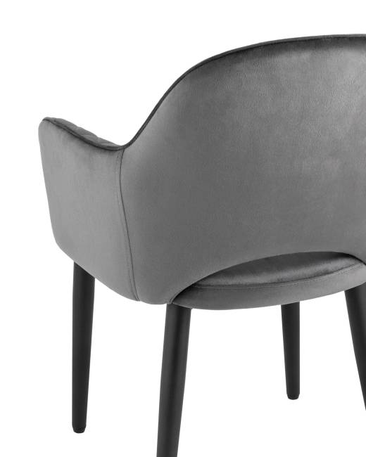 Стул Венера диамант велюр серый 2 шт