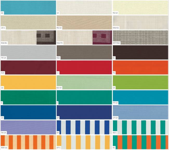 Зонт пляжный профессиональный Ø2.4 м Cezanne тортора Ø2400 мм