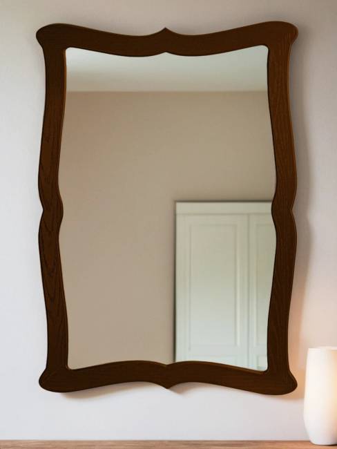 Зеркало навесное Берже 23 темно-коричневый 97 см х 67 см