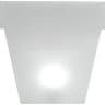 Кашпо пластиковое светящееся Il Vaso Lighting белый 890х200х740 мм