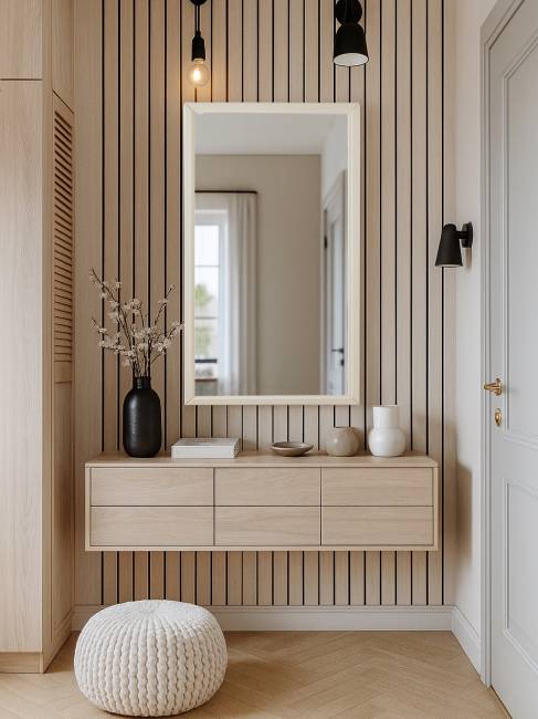 Зеркало настенное Артемида слоновая кость 77 см х 46, 5 см