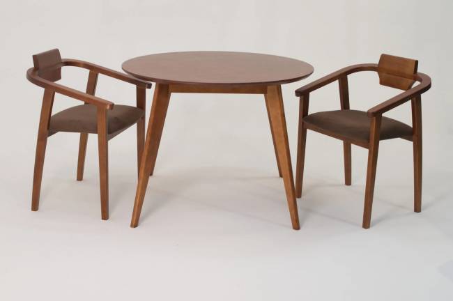 Стул-кресло Челси ПМ орех коричневый