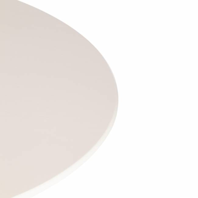 Стол DIAMANTE круглый бук, мдф, шпон дуба, 100 х 100+30 х 75 см, Ivory white Ivory white бук, мдф, шпон дуба