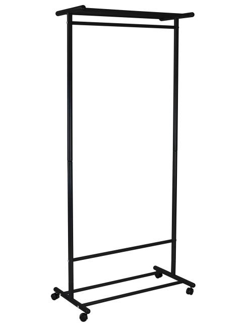 Вешалка напольная на колесах М 9 чёрный Вешалка напольная на колесах М 9 чёрный