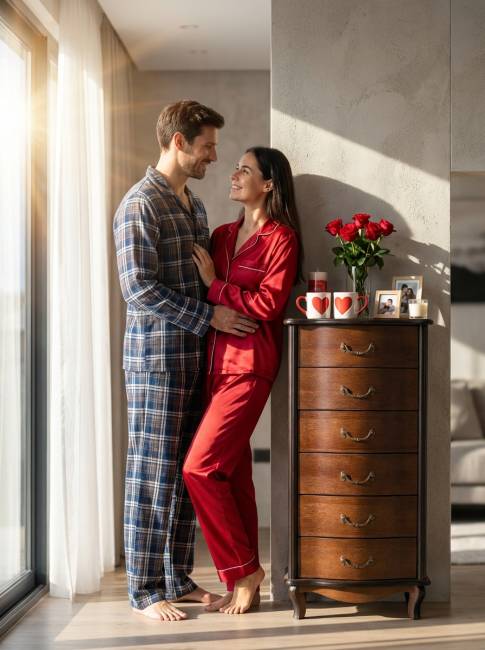 Комод Джульетта узкий 6 ящ., орех Л