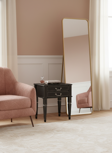 Тумба Васко В 118Н венге/серебро