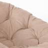 Кресло PAPASAN/ПАПАСАН 23/01 W  /с подушкой/ 115х101х104 см, Pecan (орех), экошерсть Коричневый, 1811-5 Pecan (орех)
