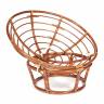 Кресло PAPASAN/ПАПАСАН 23/01 W  /с подушкой/ 115х101х104 см, Pecan (орех), экошерсть Коричневый, 1811-5 Pecan (орех)